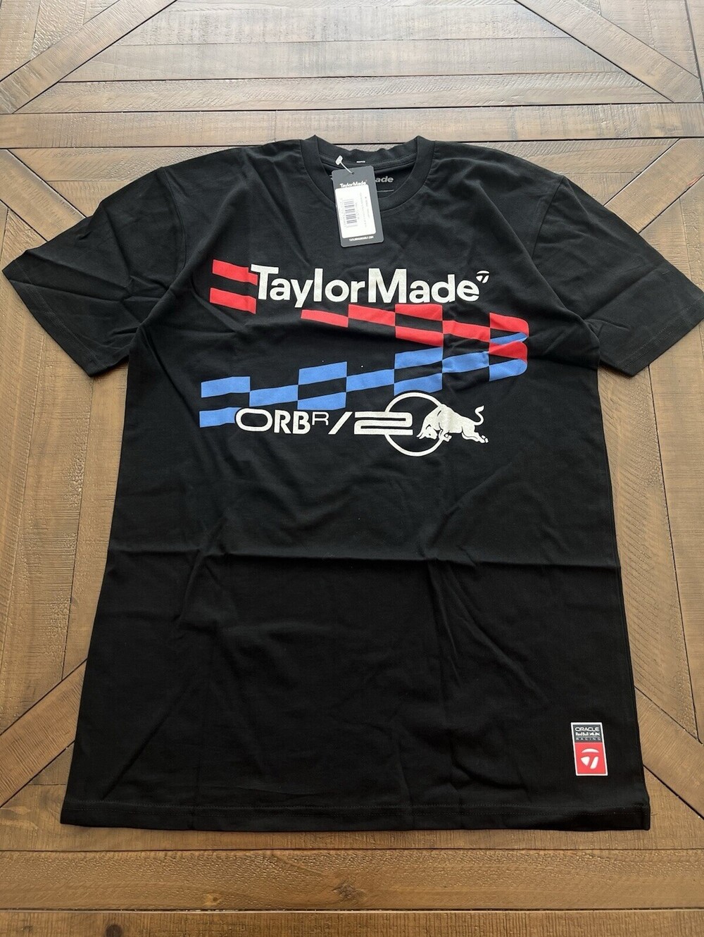 NWT ORBR x TaylorMade Race Medium M T-Shirt Oracle RedBull Racing Collaboration